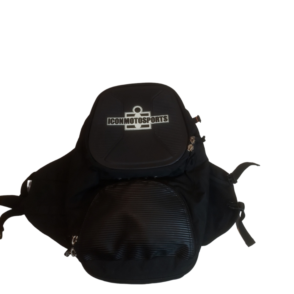 Icon Moto Sports Magnatic helmet tank bag/ Backpack